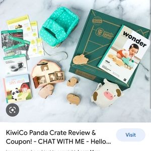 Kiwico Panda Crate Chat With Me